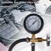 Gasoline Pressure Gauge Meter 0-100PSI Quick Connected Fuel Pump Pressure Gauge Tester for Car Truck Gasoline 6