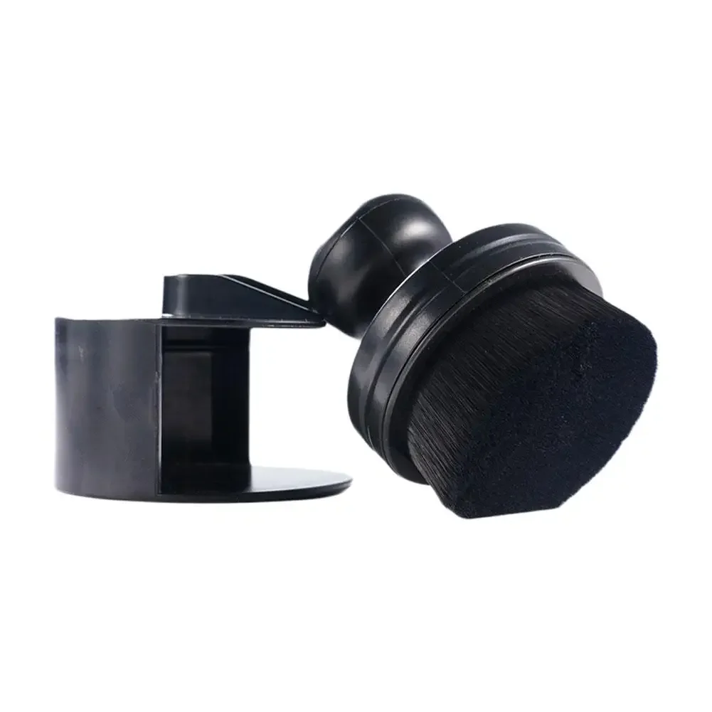 Car tire brush portable seal cover high density soft detailing for tire shine polish wax apply