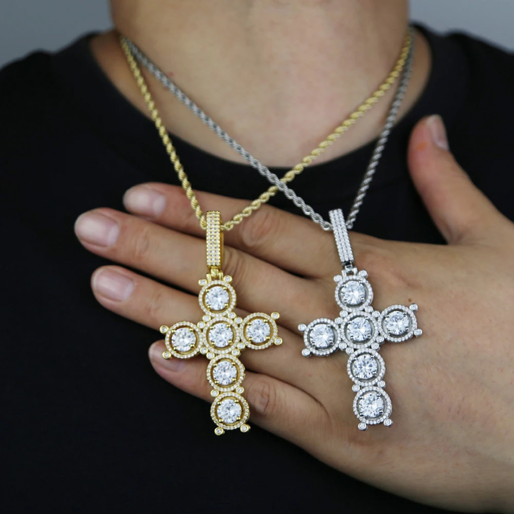 Ciondolo Croce In Argento 925 Con Catenina 46 Cm – Gioiello Fede Essenziale