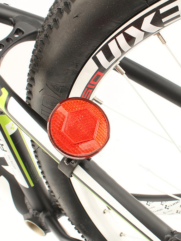 Bike Front and Rear Reflectors Bike Accessories Reflective Front Rear Warning Light for Handlebar and Seatpost for Night Riding
