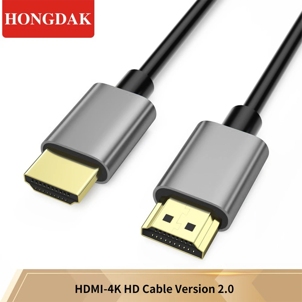 4K HDMI кабель 2 0/2 1/1 4 провод для Xiaomi Xbox серии X PS5 PS4 Chromebook ноутбуков 60 Гц сплиттер