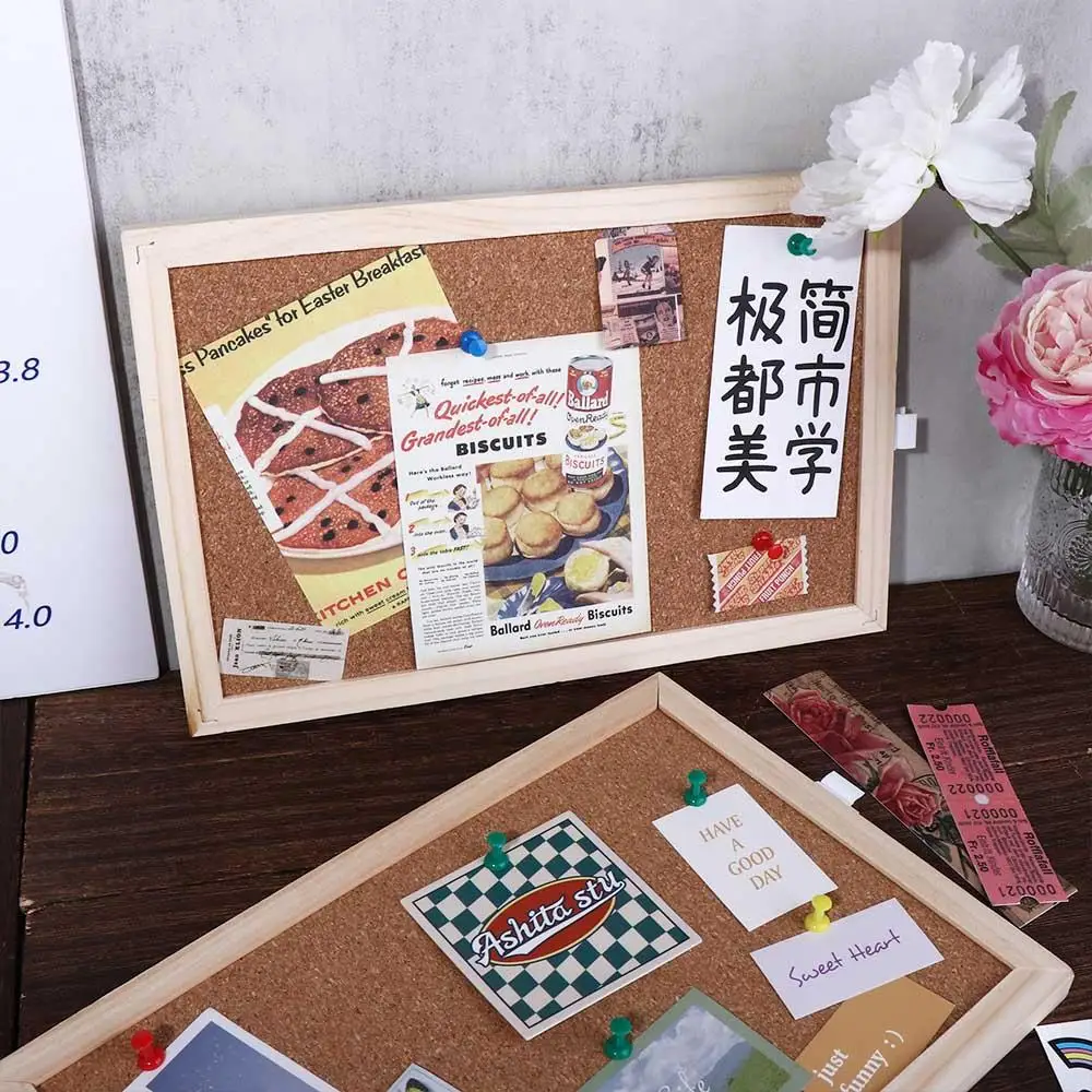 

Office Supplies Home Teaching Notice Note Board Message Board Kit Jewelry Display Stand Photo Background Board Memo Board Frame