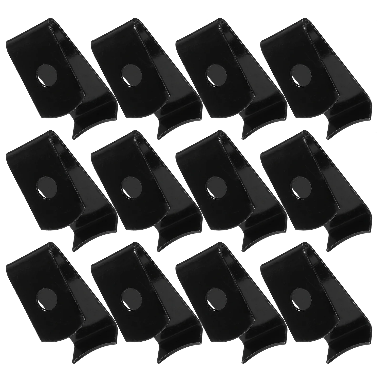 

12pcs Plant Hangers Flower Pot Clips Outdoor Wall Hook Metal Plant Stand Hooks with Screws