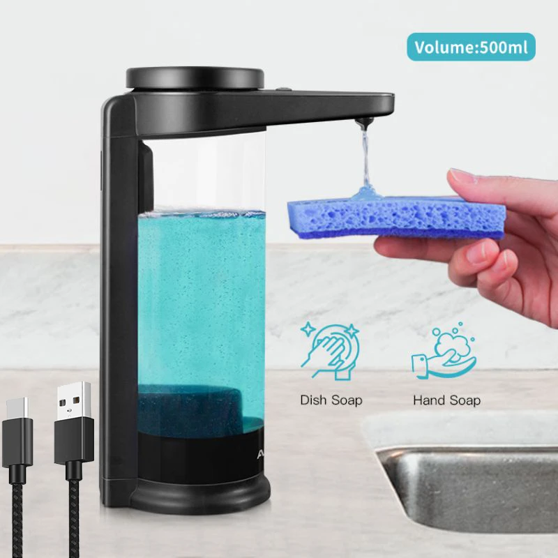 Automatic Dish Soap Dispenser Kitchen Automatic Dispenser Hand Wash
