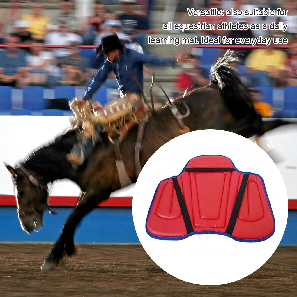 Riding Saddle Pad Soft Equestrian Seat Comfy Cover Ergonomic Sports Damping Support Cushion Adults Kids Beginners Gifts