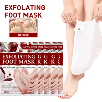 AHA Exfoliating Foot Mask Moisturizing Anti Crack Heel Foot Calluses Dead Skin Remover Smooth & Soft Feet Care Foot Patch