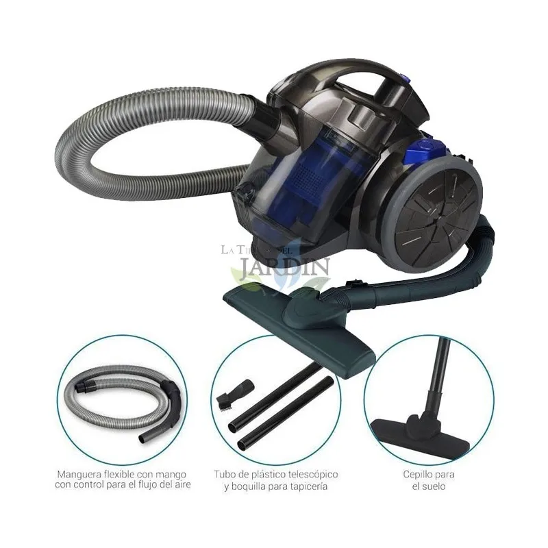 Aspirapolvere Multi-Ciclone Senza Sacco 700W Blu