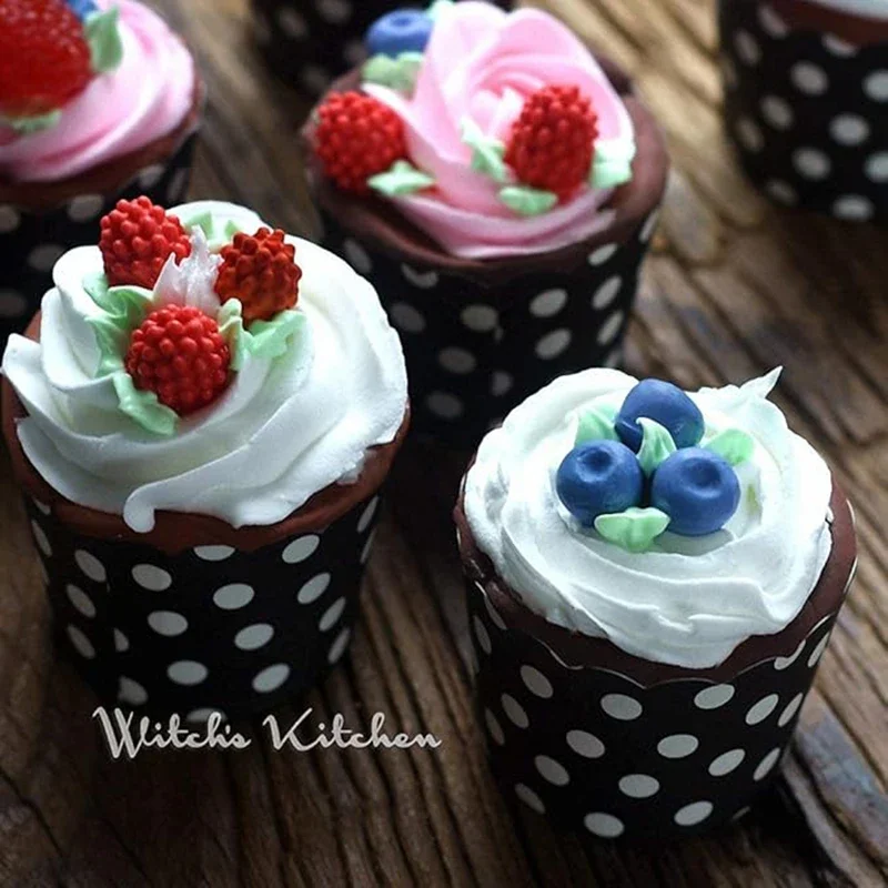 3D New Multi-style Blueberry Raspberry Liquid Silicone Fondant Mold DIY Chocolate Cookie Baking Mold Cake Decorating Tool