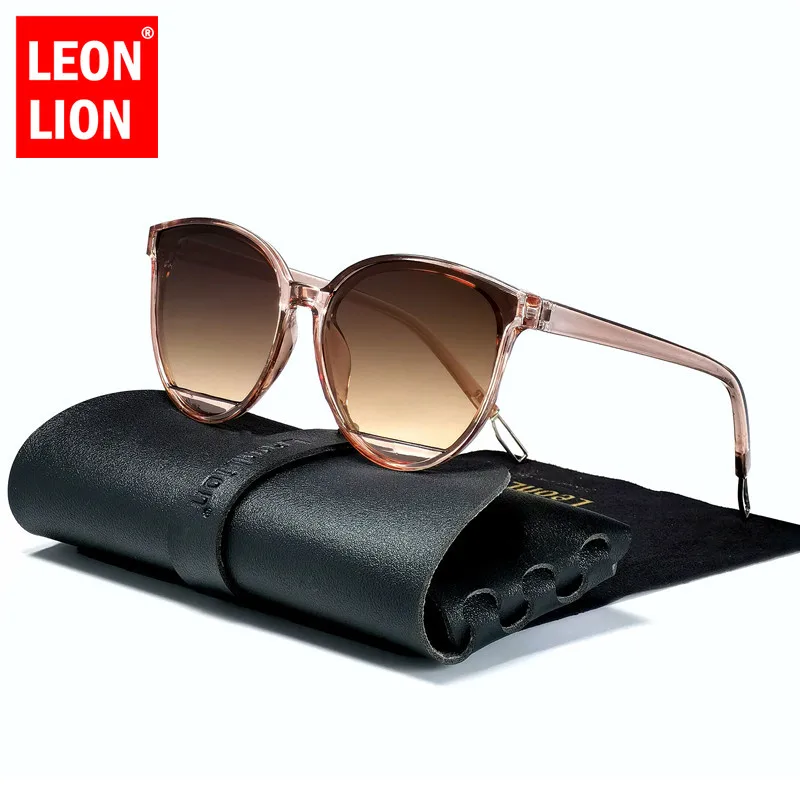 LeonLion 2022 Fashion Cateye Sunglasses Women Luxury Brand Glasses Women/Men Vintage Eyewear Women Oculos De Sol Feminino UV400