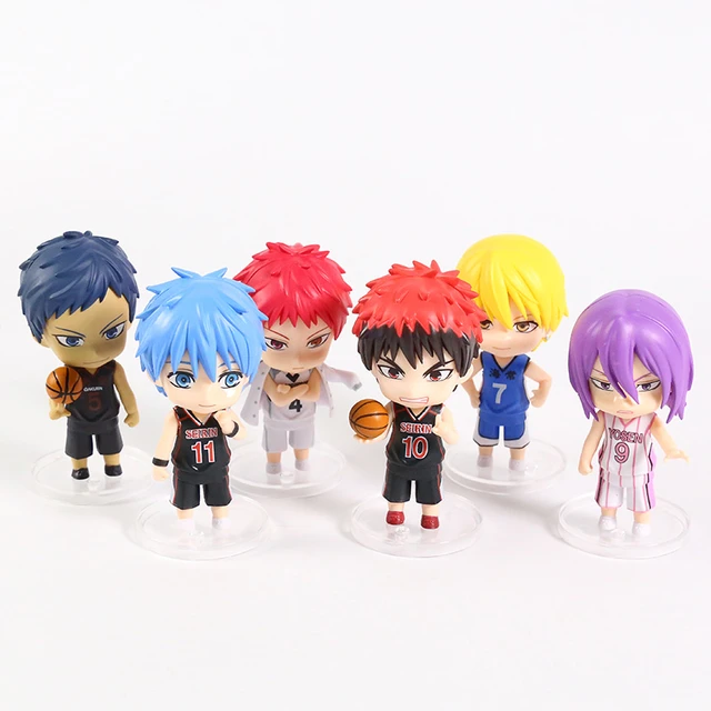 Basquete Q Versão Figura de Kuroko, Mini Modelo de PVC