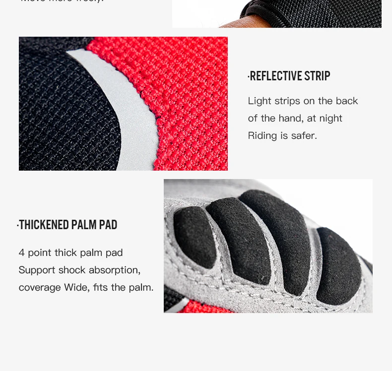 Professional Outdoor Antislip Wear-Resistant Sweat Absorbing And Breathable Gloves For Cycling Fitness And Mountaineering Sports 2