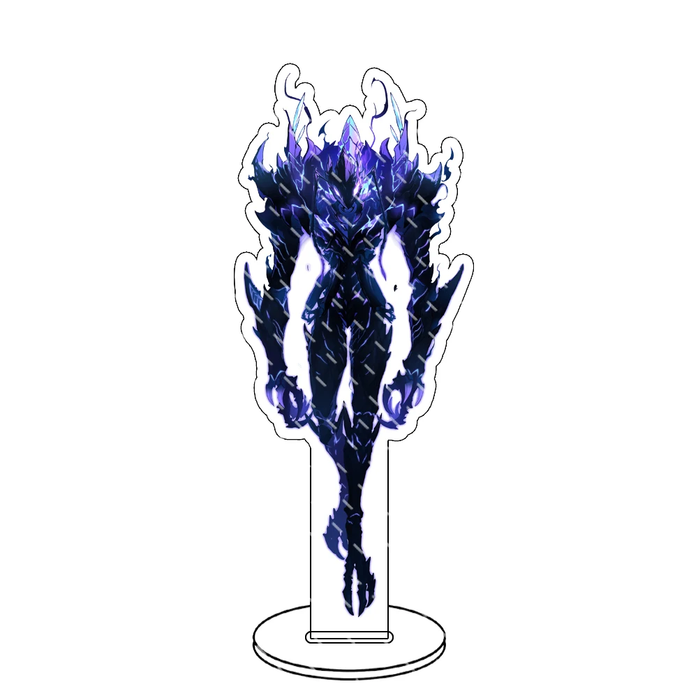 Solo Leveling Anime Figure Acrylic Stand - Sung Jin-Woo Character Desk Decor