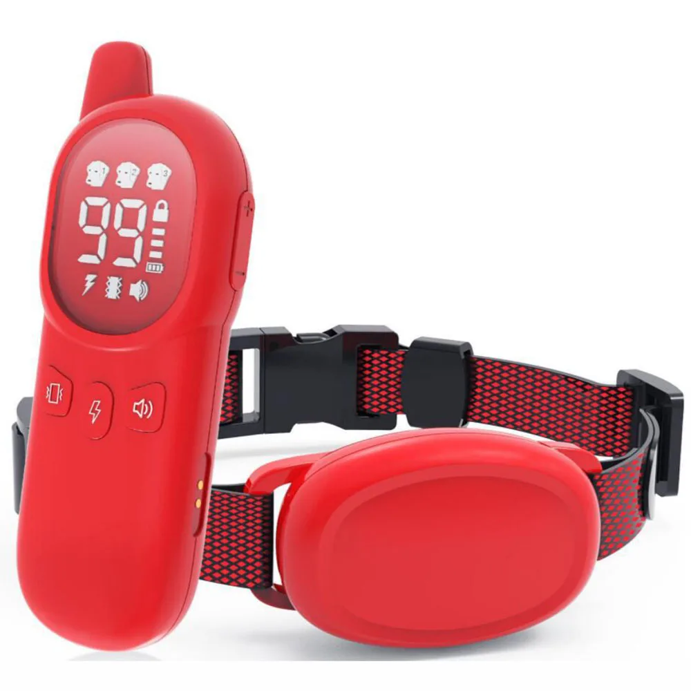 

For 1 Dog Anti- Bark Device Wireless Shock Electronic Remote Control Vibration Electric Shock Collar Dog Training