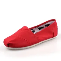 2025 Summer Blue Loafers Men Classic Canvas Flats Shoes Women Comfortable Breathable Men Casual Shoes Slip-on Espadrilles