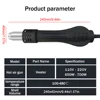 8-Hole Hot Air Gun Handle Suitable For 858 8858D 878A 878D 878D+ BGA Rework Welding Gun 100-240V Special Hot Air Gun For Welding 3
