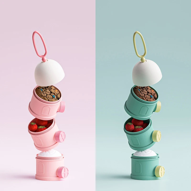 

Портативный контейнер для хранения детского питания, 3/4 слоев