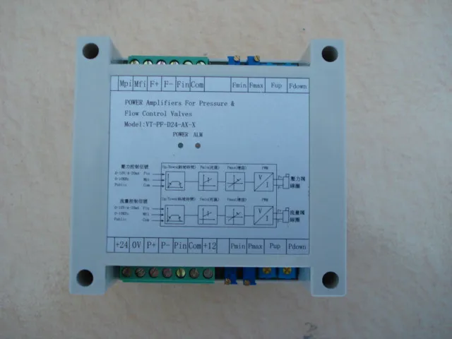 

VT-PF-D24-AX-X двойной пропорциональный контроллер, 40 евро пропорциональный усилитель потока