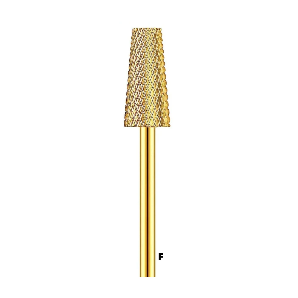 Nail Drill Bits 3/32'' - Small Barrel Carbide Bit  for Professional Finish, Gently Remove, Buff & Polish Gel Nails, Nail Art Ped - 5