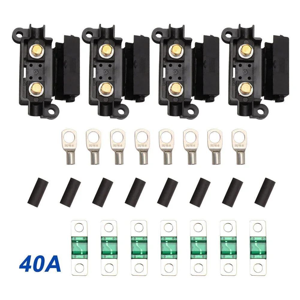 

BCDC Dual Battery FUSE KIT 40 AMP Fuses Marine Sound Systems & Battery Setups Accessories Brand New High Quality