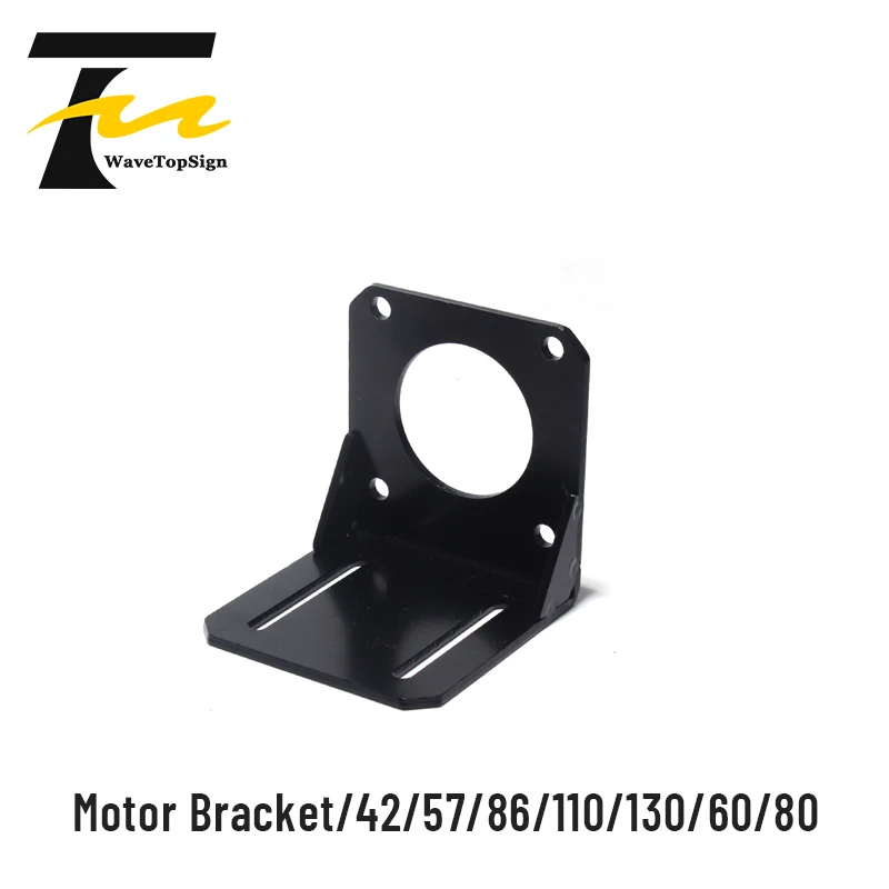 

WaveTopSign Motor Bracket For NEMA17 23 34 42 52 Stepper Motor Aluminum Fixed Seat Fastener Mounting Bracket Support