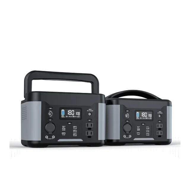 Lithium Portable Power Station 300W Solar Generator Portable Station power for camping and motor home and boat