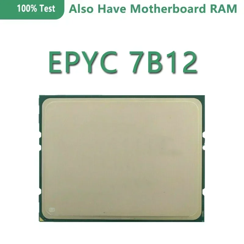 EPYC 7B12 3.30GHZ 64C/128T 캐시 240W 소켓 sp3 LGA4094 마더보드 H11 DSI MZ32 H12SSL