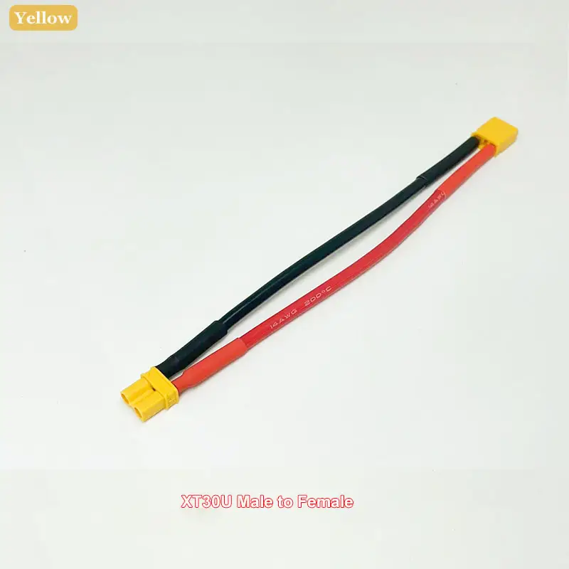 XT30 Connector Cable XT30U Male and Female Connectors with 14AWG/16AWG Silicone Cable For Remote Control Lithium Batteries image 14