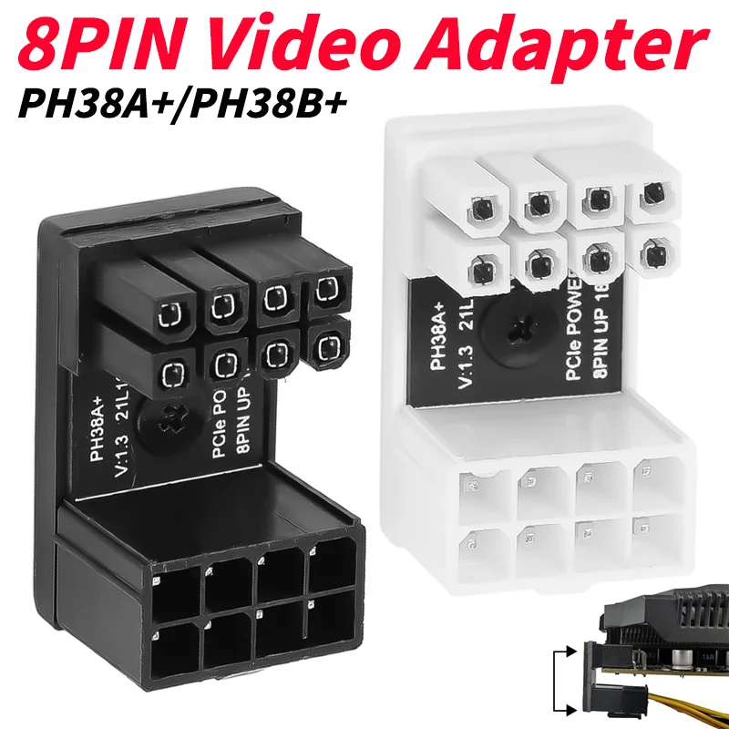 

2 шт., разъем для видеокарты, VGA, 8 Pin