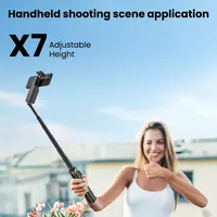 AOCHUAN Smart M3 Handheld Selfie Stick Equipped With AI Tracking And 360° Rotation Without Blind Spots For Smartphone Photograph - Image 3