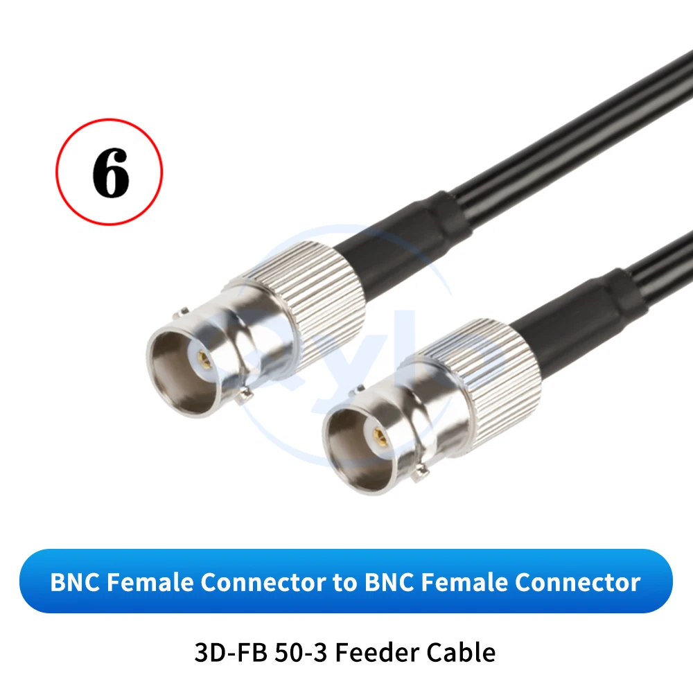 HF-Überwachungskabel BNC auf BNC auf F-Typ Stecker auf Buchse Adapterkabel F-Typ-Kabel / BNC-Stecker auf Buchse Verlängerungskabel (1 Stück) – Detail 10