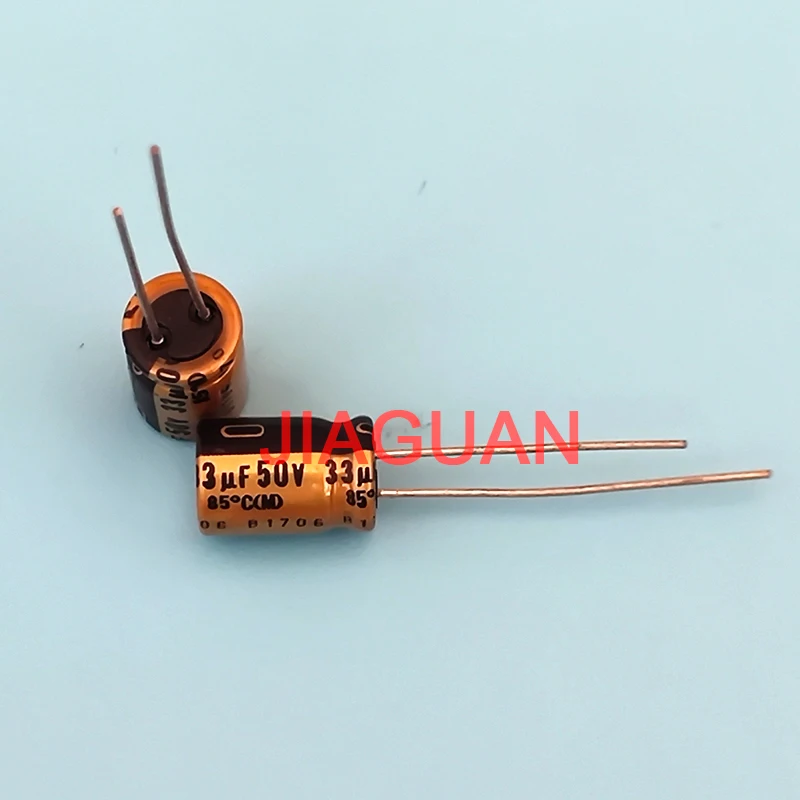 

20PCS NICHICON FG 50V33UF 8x12MM fine gold 33UF 50V FineGold 33UF50V MUSE Audio Capacitor 33UF/50V