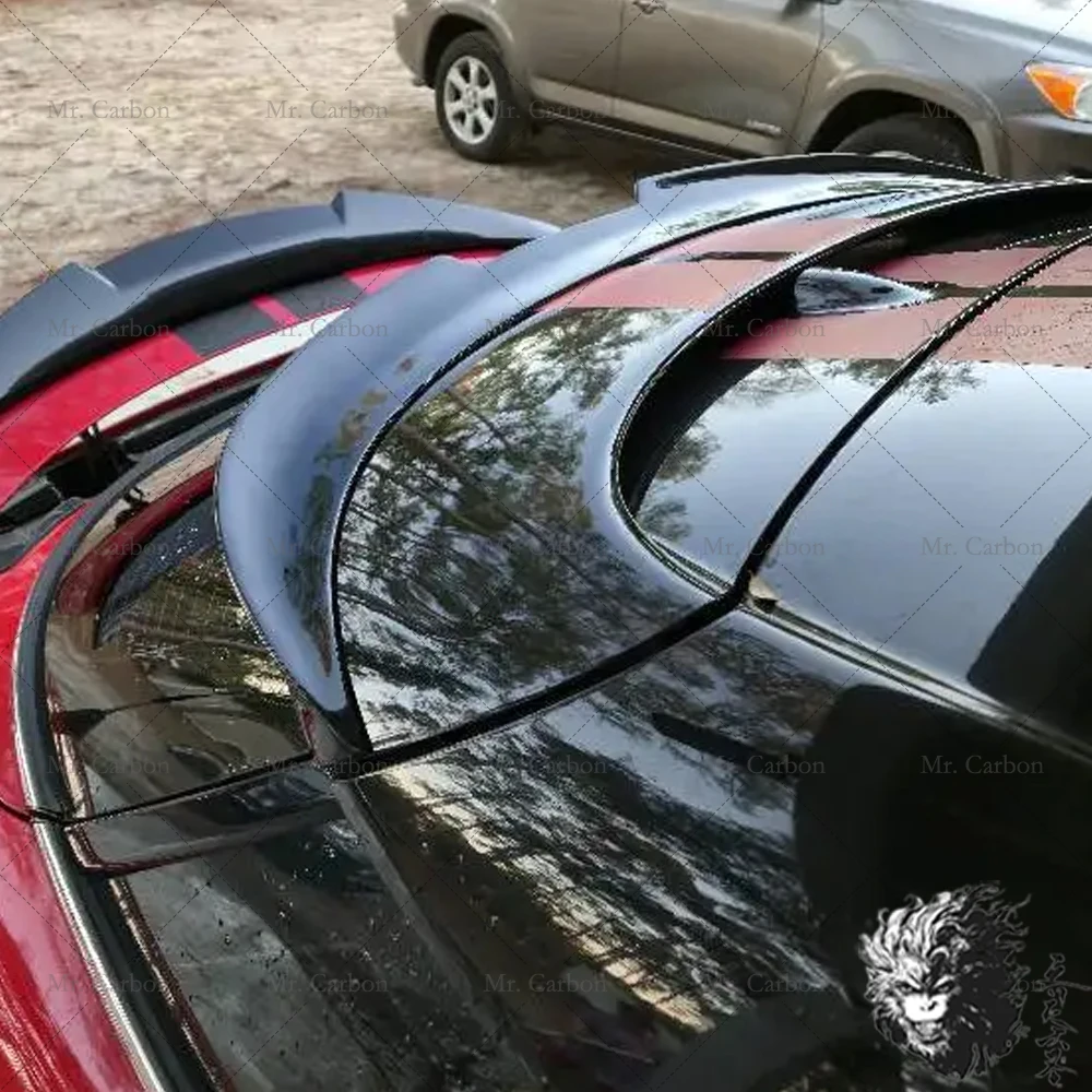 Mini R58 Rear Wing Top Spoiler For Mini R58 Coupe Roadster Cooper/S/JCW Carbon Fiber Glass ...
