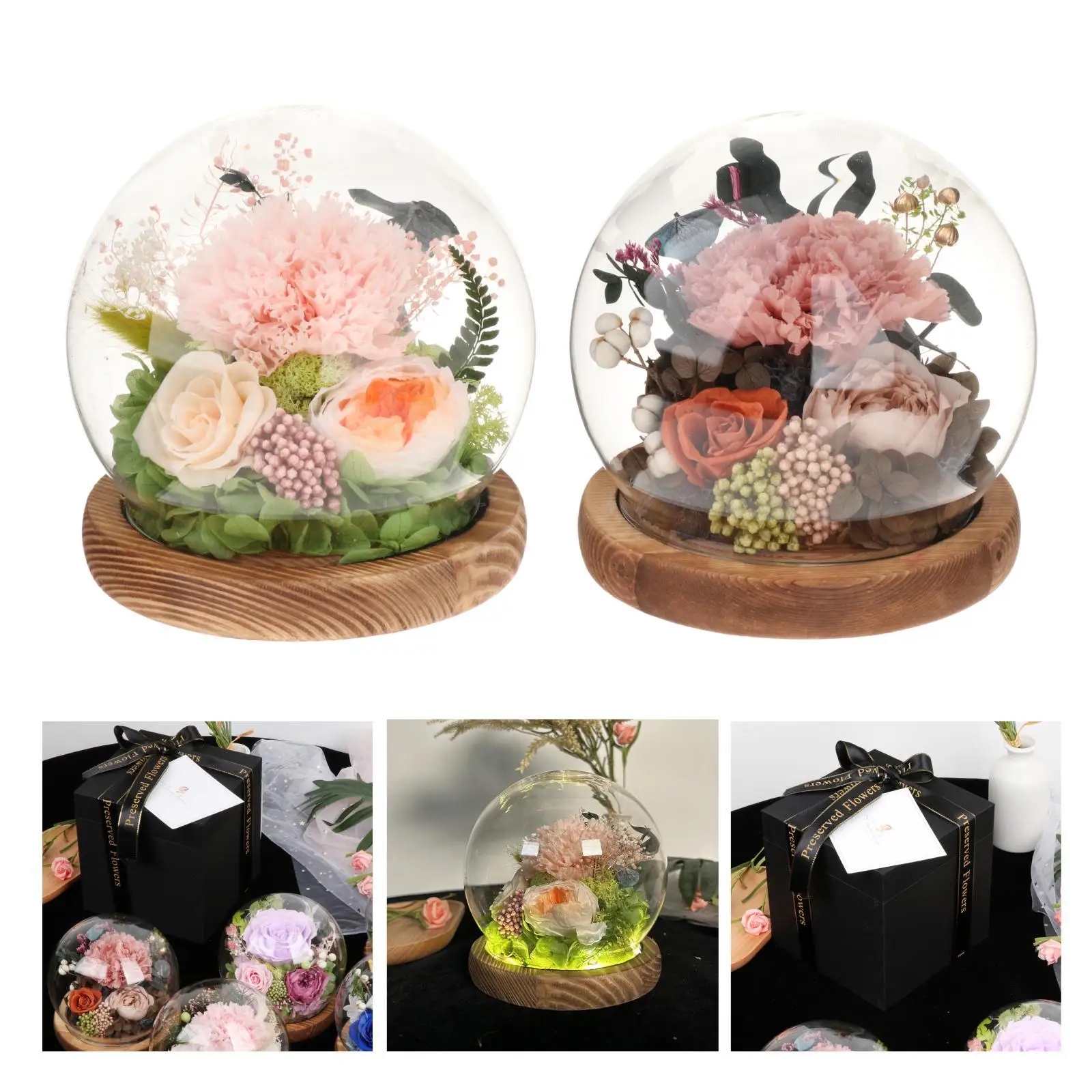 Mothers Day Gift Preserved Flowers Roses Gifts for Wife Women Mothers Day