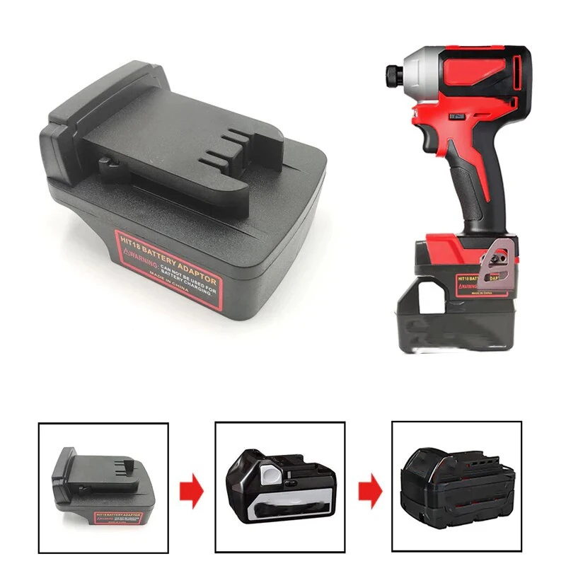 Black+Decker/Porter-Cable/Stanley to Hitachi & Hikoki & Metabo HPT