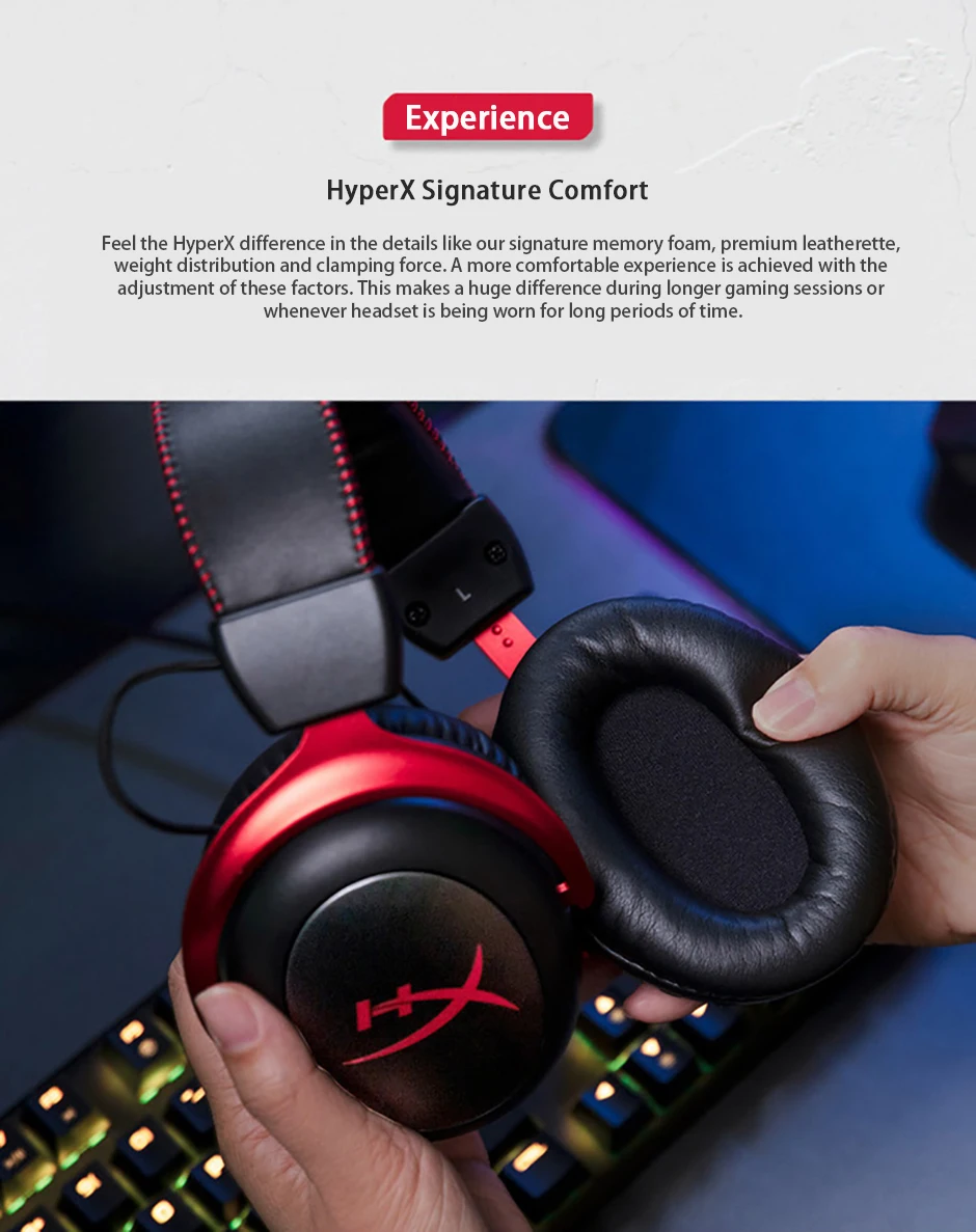 HyperX Cloud 2 Wireless And Wire Gaming Headset OPEN BOX With HiFi 7.1 Surround Sound Microphone Gaming Headphone For PC PS4 16 S5bd3302a917647a7bad02b4fe90e1ff1O