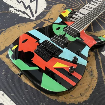 6-String Mahogany Electric Guitar 1