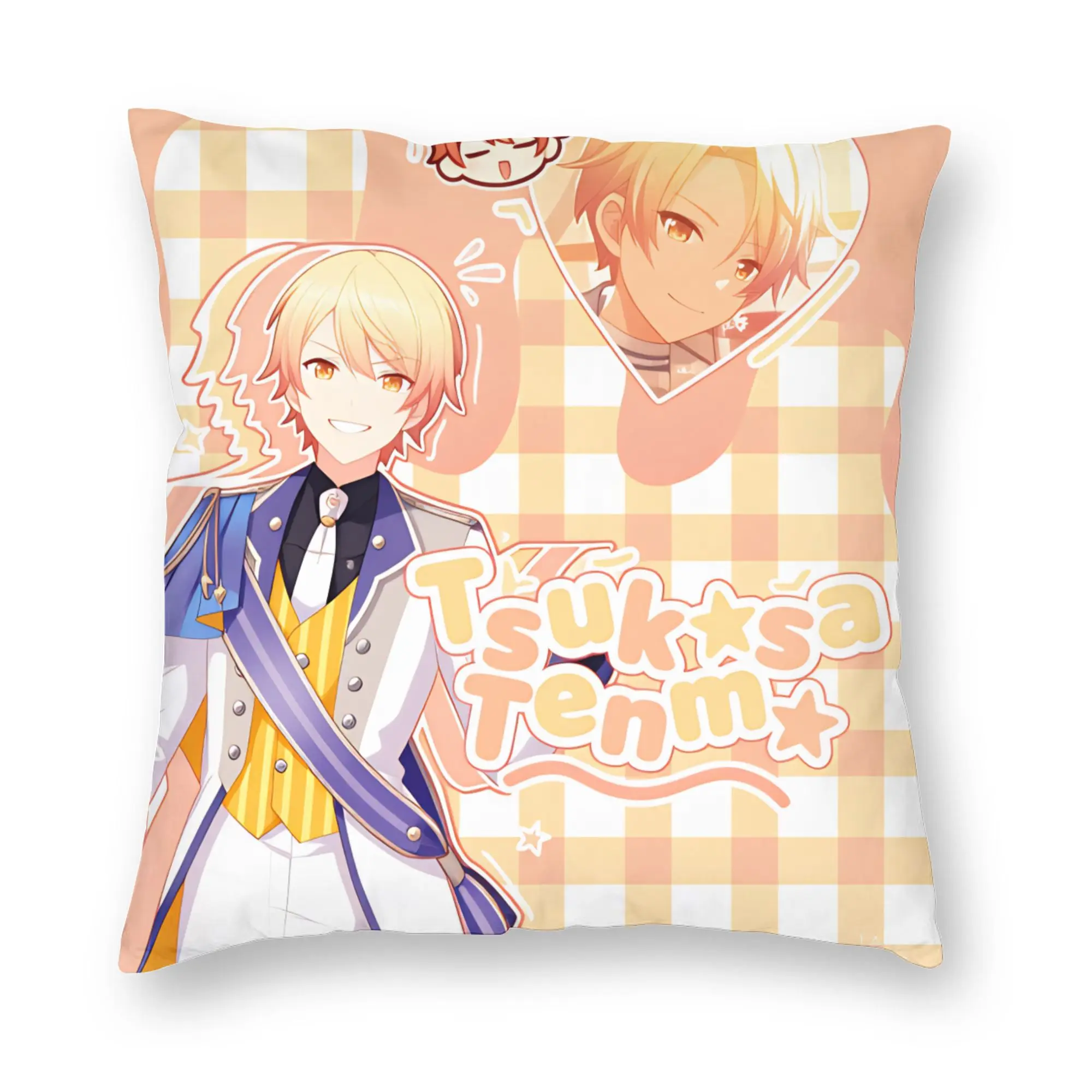 Vintage-Style Comfy Pillow Cover