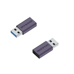 USB Data Blocker for Secure Charge - Only Protection and Privacy Assurance (Purple Ag - Cm)
