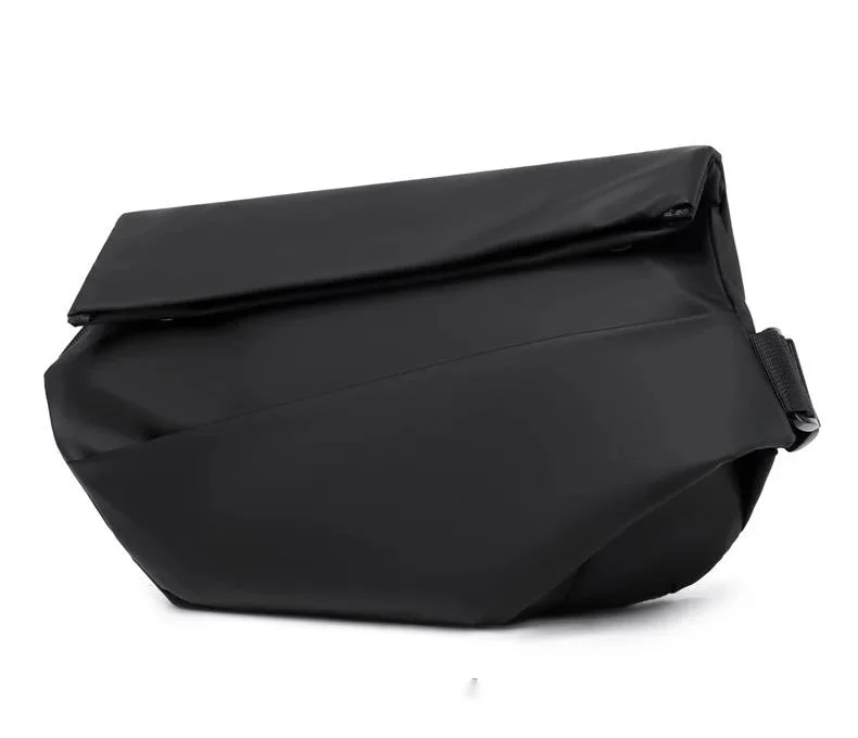 Rucsac de piept pentru bărbați, funcțional, la modă, crossbody, impermeabil, multifuncțional, cu un singur umăr_voghion.com