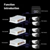 100/1000M POE Extender 4 Port Gigabit Network Switch Repeater IEEE802.3af/at Plug&Play for PoE Switch NVR IP Camera AP 4