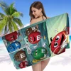 M&M's Chocolate Nutella Bottle Big Microfiber Beach Towels Quick Dry Towel Sand Beach Towels Pool Towel for Travel Swim Pool 6