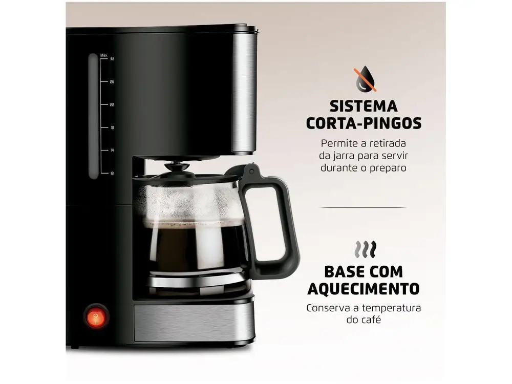 Cafeteira Elétrica Mondial Dolce Arome Digital - 220V 4