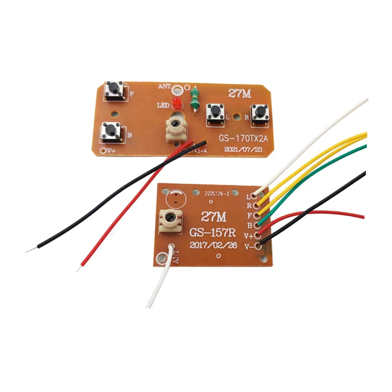 

Remote Control Circuit 4 Channels for DIY RC Airplane Toy RC Car
