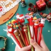 10pcs Christmas Gel Pens No Repeating Styles Perfect for Family Gifts Gift Set for Youngsters 1