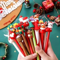 10pcs Christmas Gel Pens No Repeating Styles Perfect for Family Gifts Gift Set for Youngsters 1