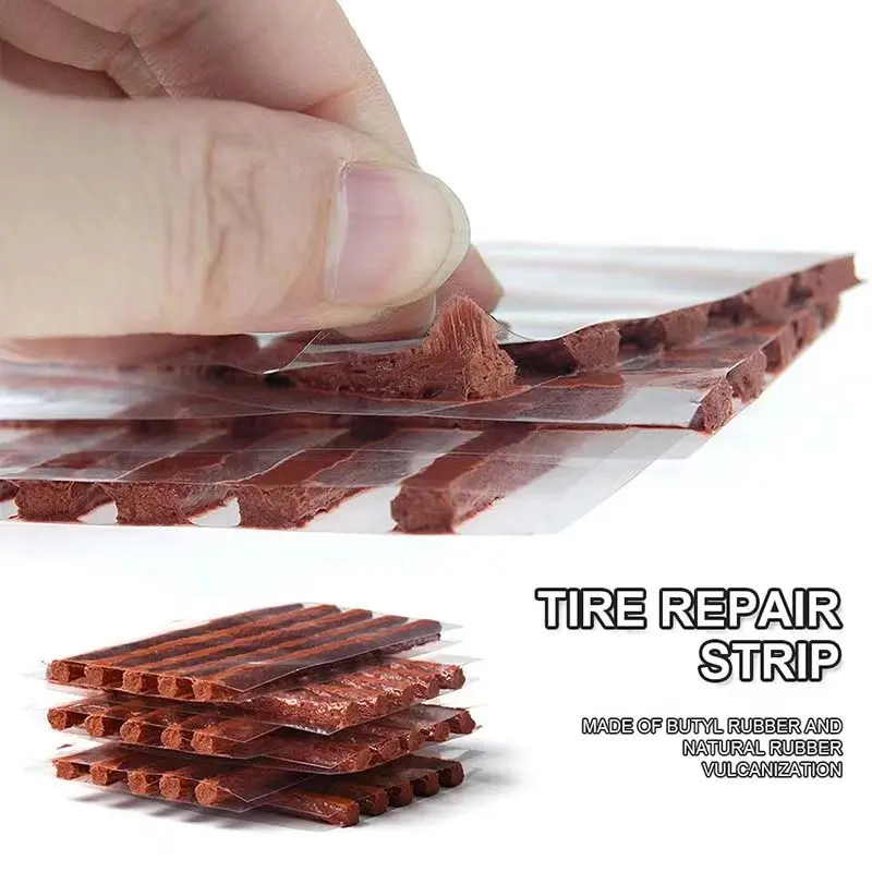 1Set Car Tubeless Tire Repair Tools Small Tire Repair Tools for Cars Complete Kit Auto Mechanic Workshop tire repair kit