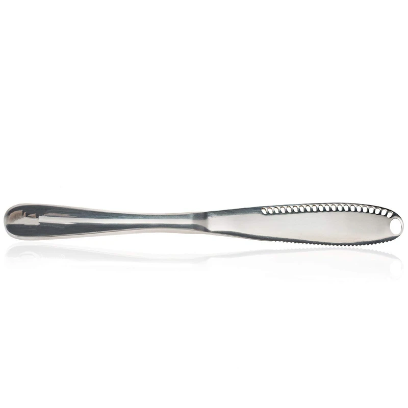 3 in 1 Stainless Steel Butter Knife Cheese Dessert Jam Spreaders Cream Scraper Bread Splitter Butter Spreader butter spreader