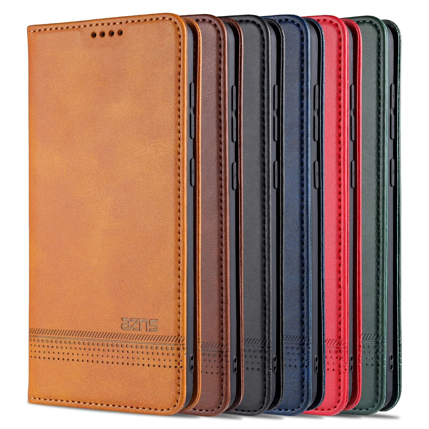 Premium Magnetic Leather Case with Deluxe Adsorption Technology