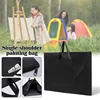 A1 Painting Board Storage File Bag Waterproof Painting Bag for Drawing Sketching Art Case Travel Art Supplies Tote Bag Black 2
