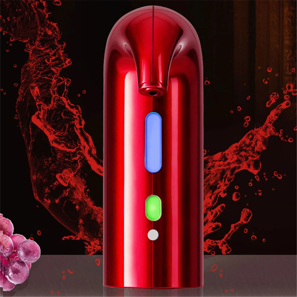 Usb Auto Sidro Decanter Aeratore Elettrico Per Vino Usb Whisky Versatore Dispenser Strumenti Portatile Veloce Whisky Decanter Per Regali Uomo